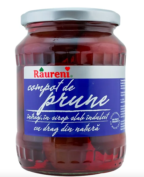 RAURENI COMPOT PRUNE 720GR*6/BAX