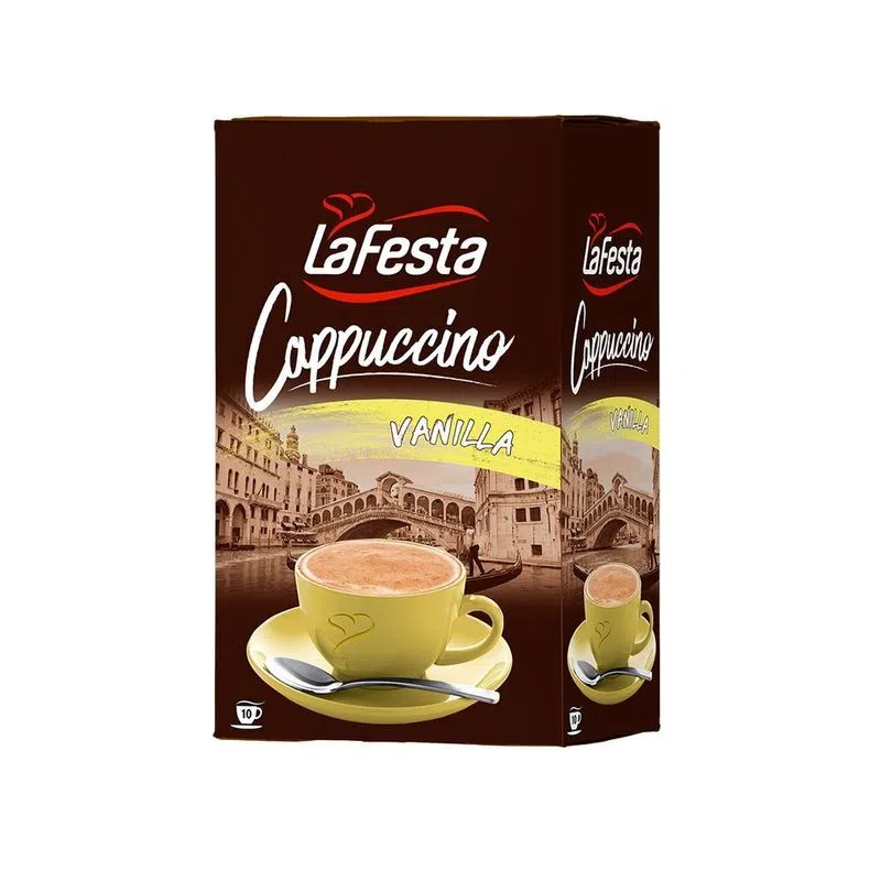 LA FESTA CAPPUCCINO VANILIE 12,5GR*10/BAX